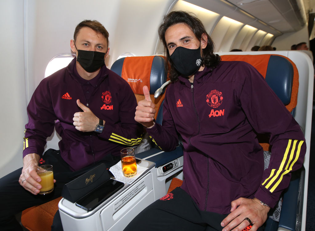 Manchester United Travel to Gdansk for the UEFA Europa League Final