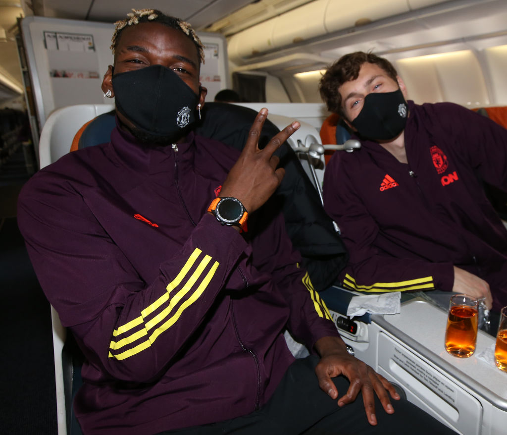Manchester United Travel to Gdansk for the UEFA Europa League Final