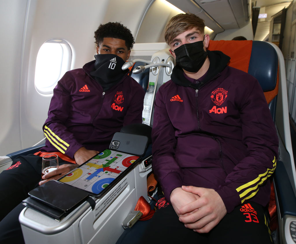 Manchester United Travel to Gdansk for the UEFA Europa League Final
