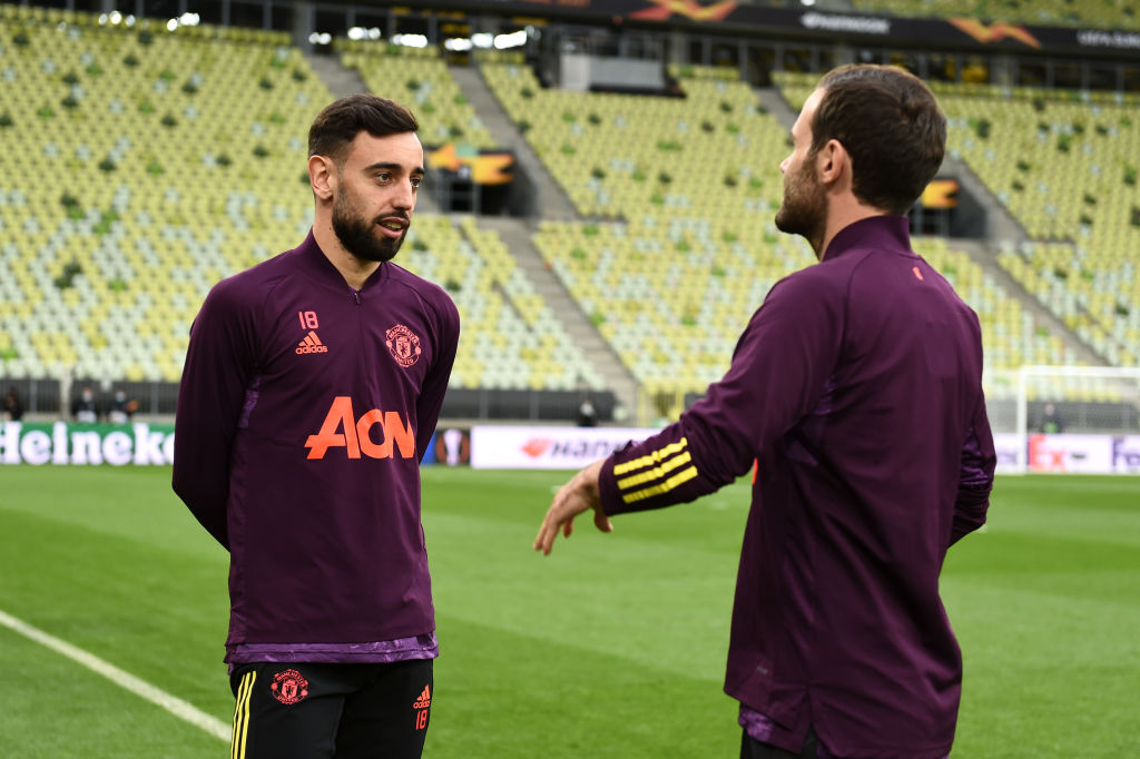 Manchester United FC Training Session and Press Conference - UEFA Europa League Final 2021