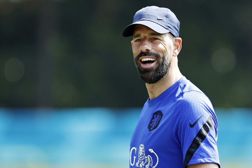 Manchester United fans loved seeing Ruud van Nistelrooy on Netherlands' coaching staff