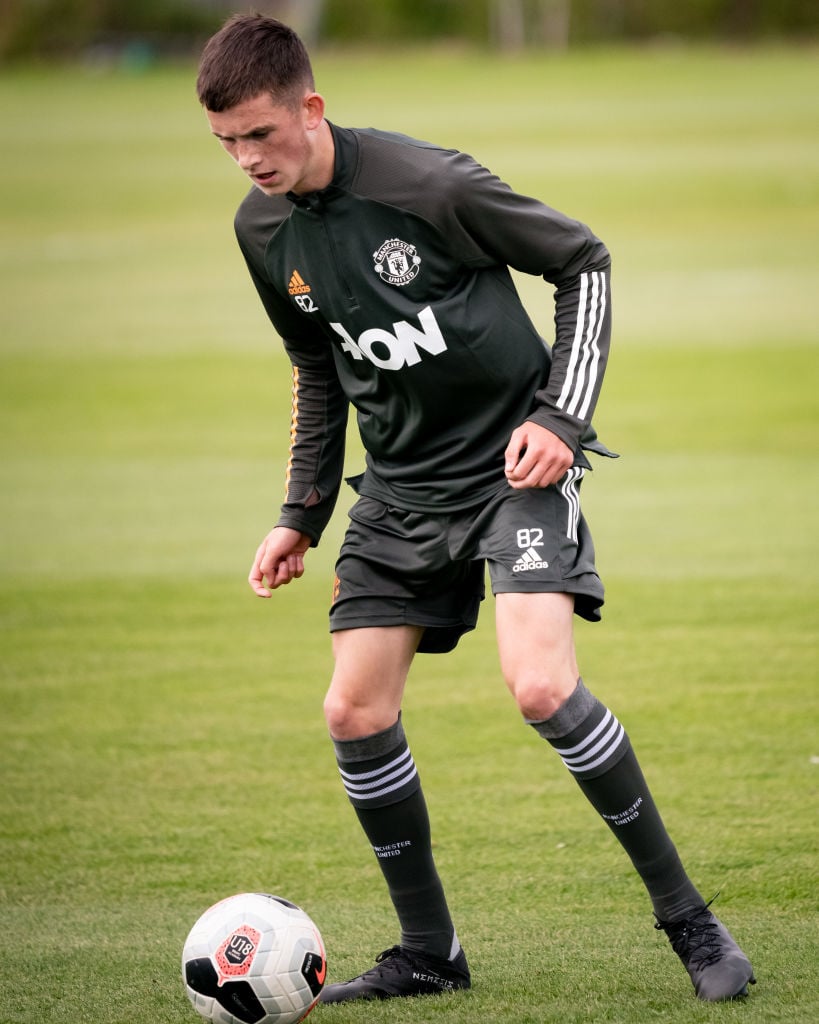 Manchester United U18 Training Session