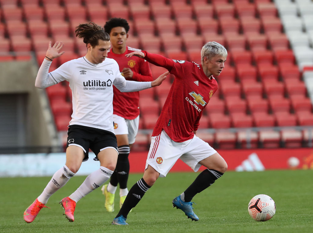 Isak Hansen-Aaroen hopes to make Manchester United first team debut before he is 18