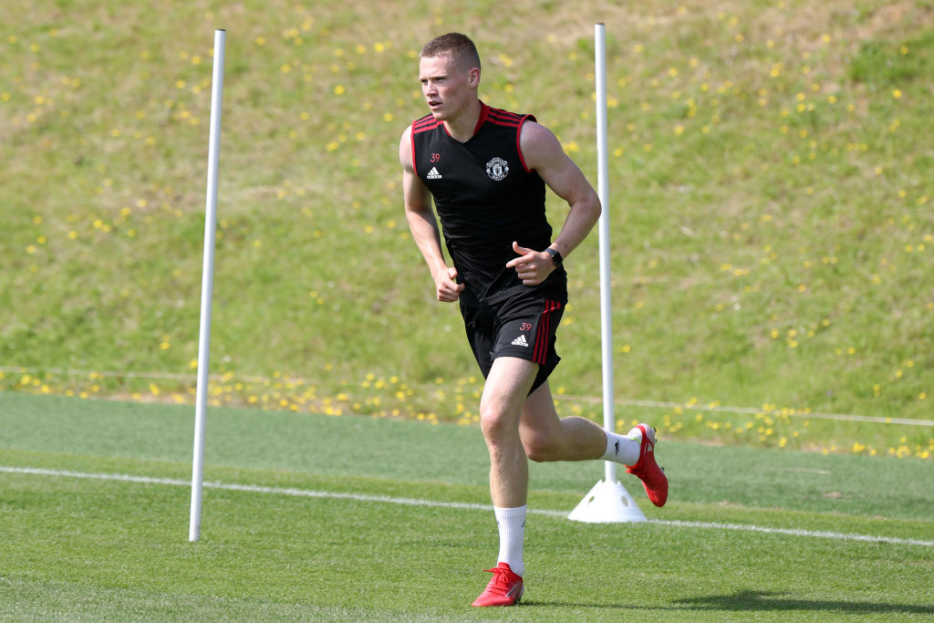 Manchester United Pre-Season Training Session