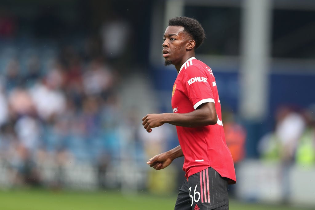 Anthony Elanga responds when asked about leaving Manchester United on loan in January