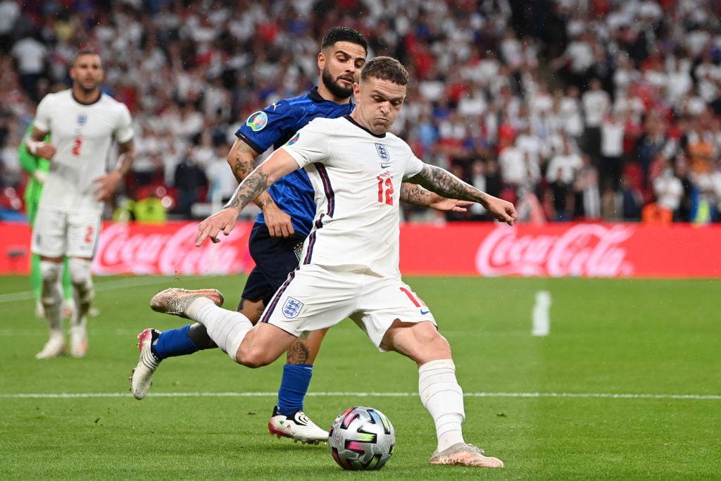 Manchester United fans react to Kieran Trippier's Euro 2020 final performance