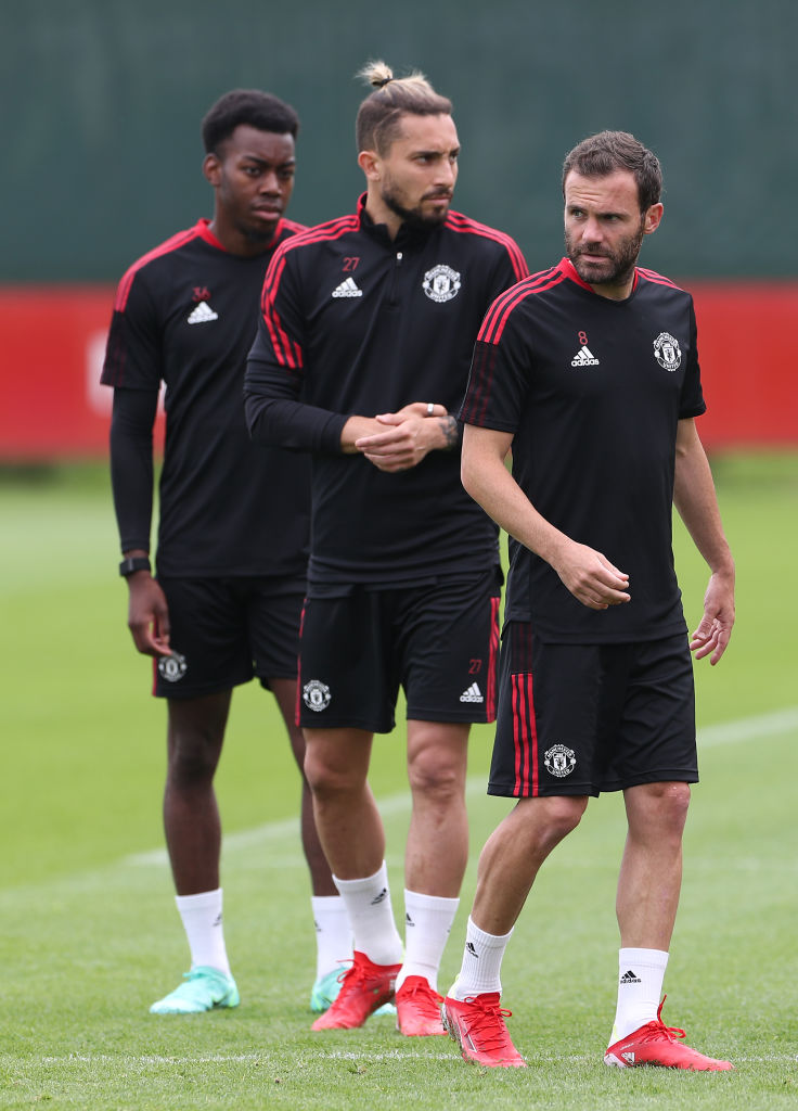 Manchester United Pre-Season Training Session