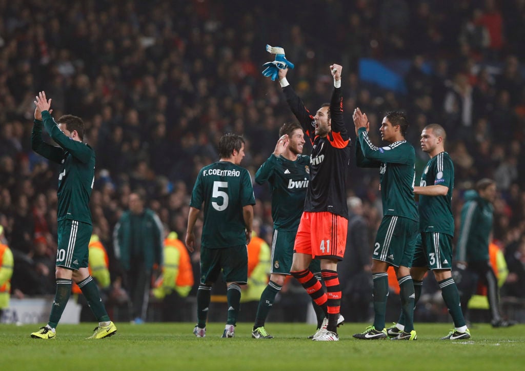 Manchester United v Real Madrid - UEFA Champions League Round of 16