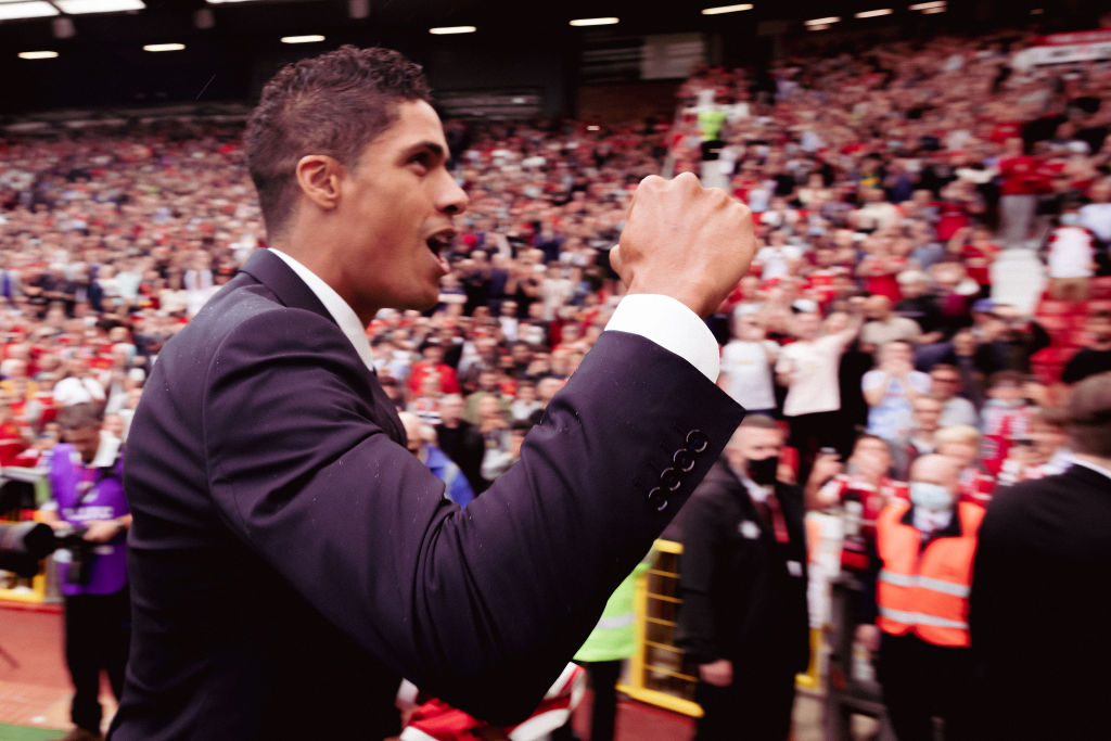 Manchester United Unveil Raphael Varane At Old Trafford Before Leeds Clash