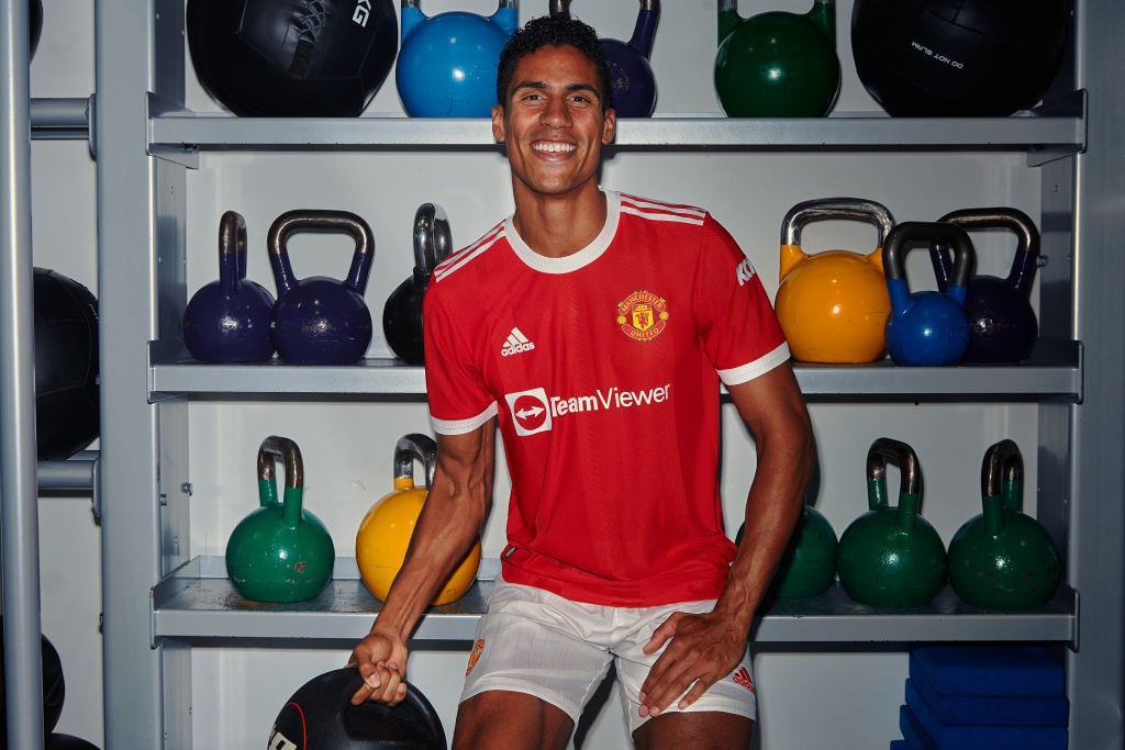 Photo: Raphael Varane trains with Manchester United for the first time