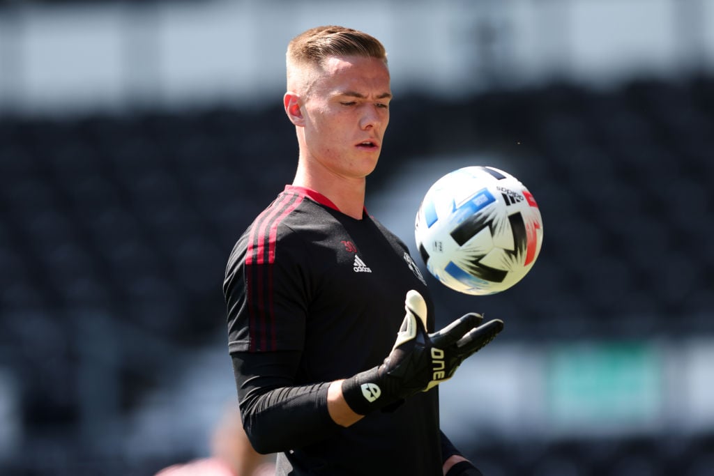 Manchester United loanee Nathan Bishop keeps first clean sheet of loan spell