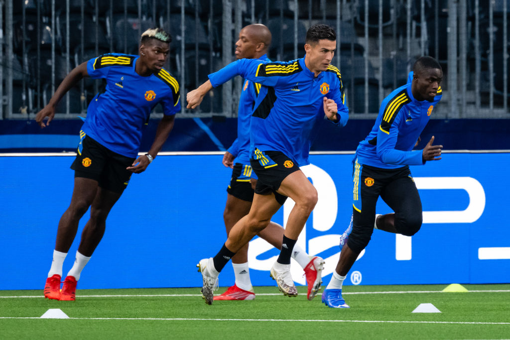 Manchester United Training and Press Conference