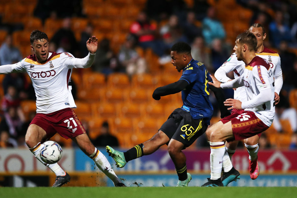 Bradford City v Manchester United U21 - Papa John's Trophy