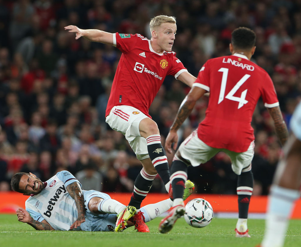 Manchester United v West Ham United - Carabao Cup Third Round