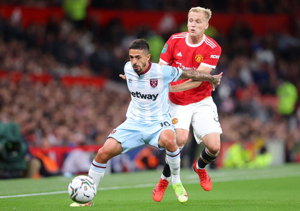 Manchester United v West Ham United - Carabao Cup Third Round