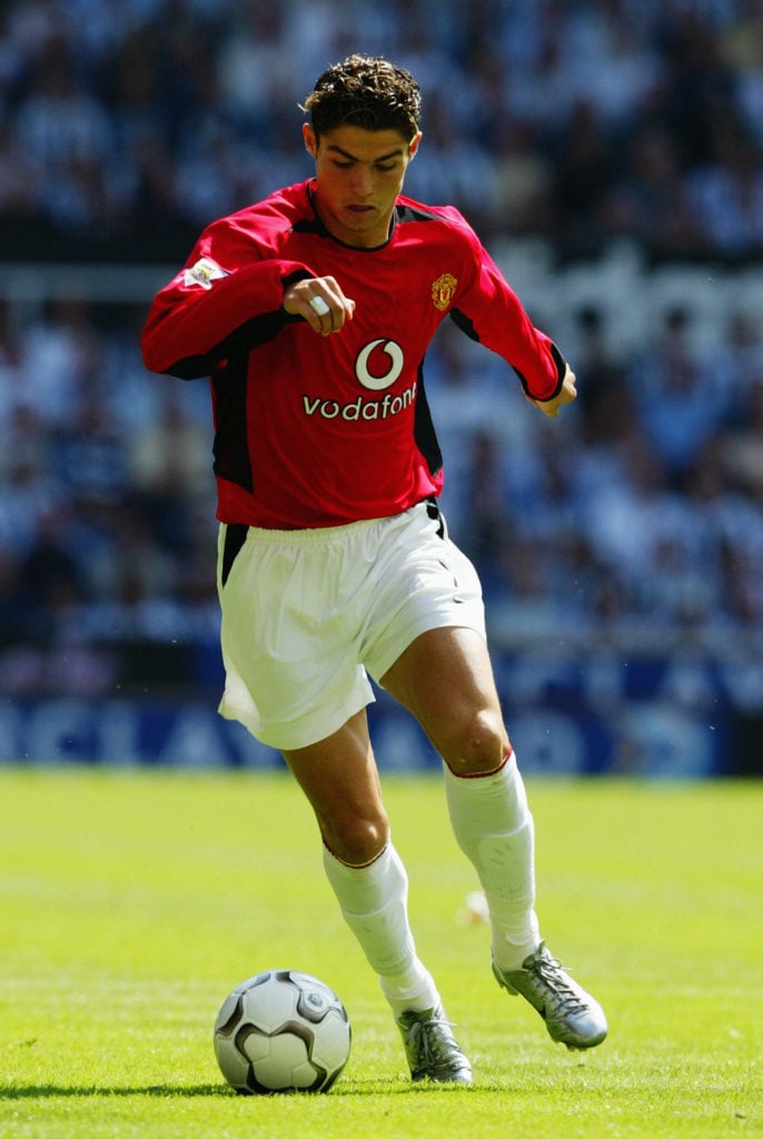 Cristiano Ronaldo of Manchester United