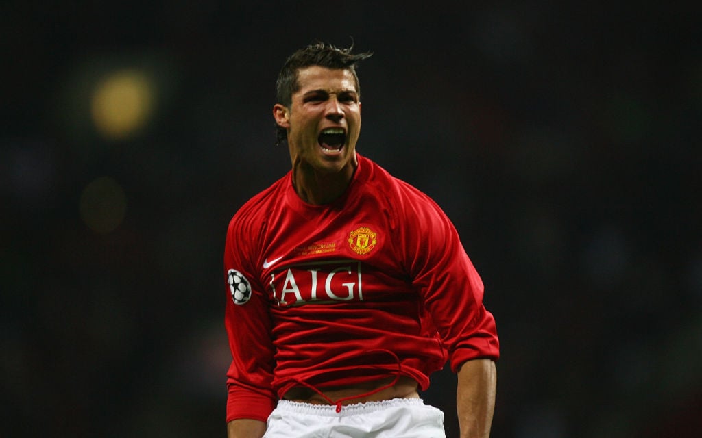 X 上的Football on TNT Sports:“What a header! Cristiano Ronaldo scored 4️⃣2️⃣ goals for Manchester United in the 2007/08 season. None bigger than this one 👊 Man Utd vs Chelsea 2008