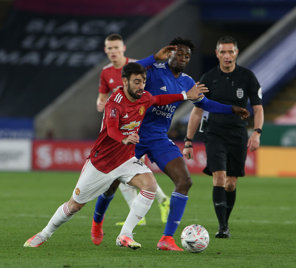 Bruno Fernandes could benefit from Ndidi absence and punish Leicester