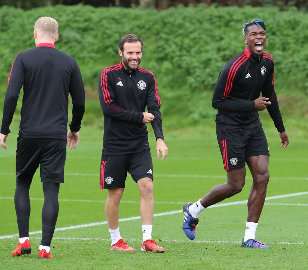 Manchester United Training Session
