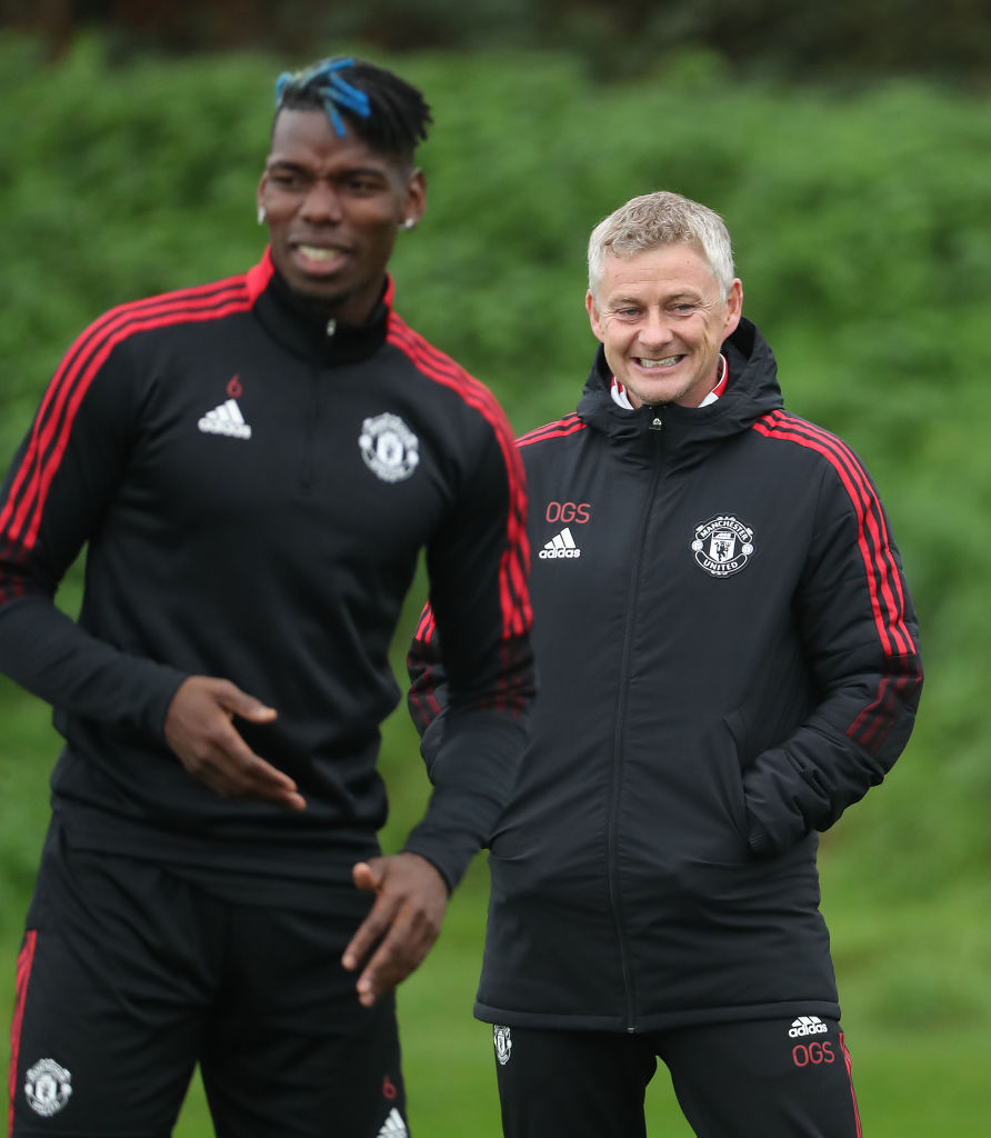 Manchester United Training Session