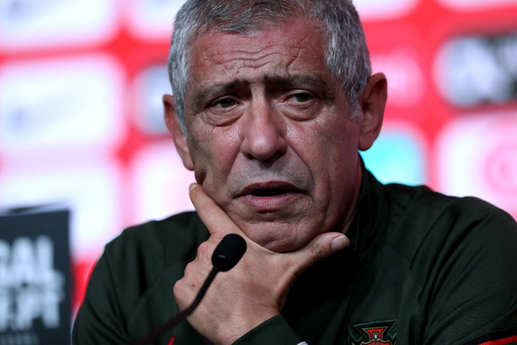 Portugal boss Santos says he won't quit and is confident of World Cup qualification