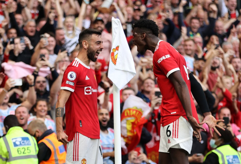 Bruno Fernandes sends support to Paul Pogba after injury news