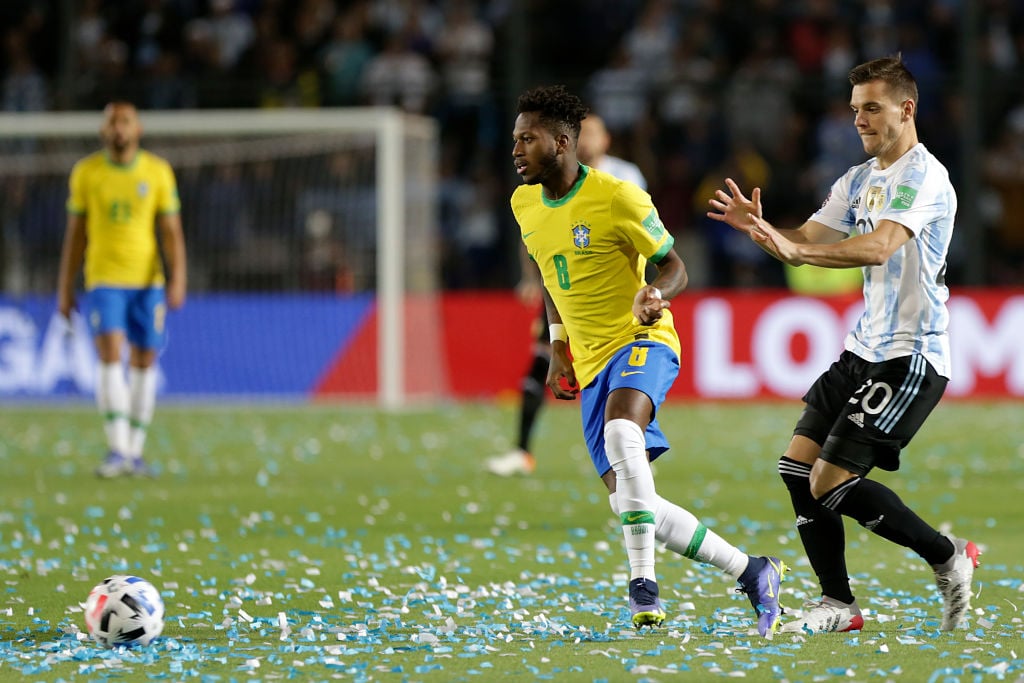 Fred shines in Brazil's 0-0 draw with Argentina