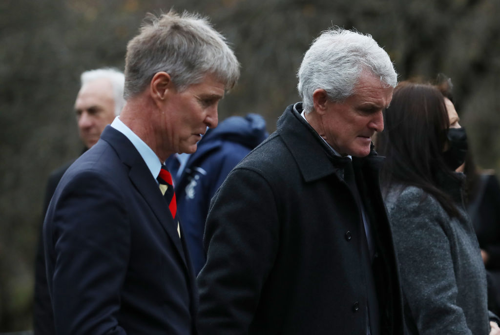 Memorial Service For Former Rangers Manager Walter Smith