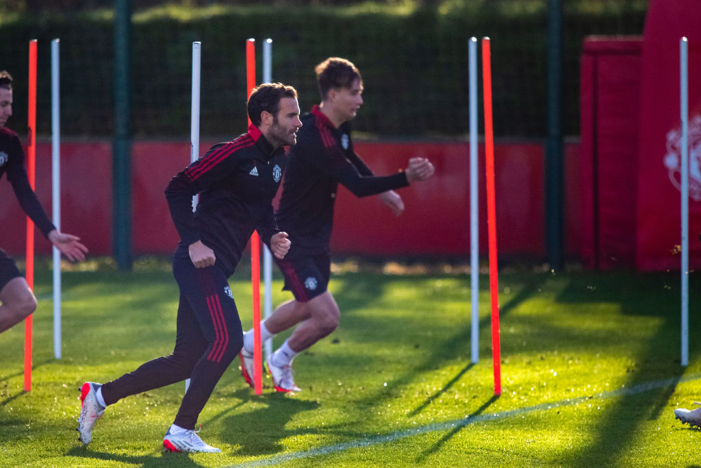 Manchester United Training Session