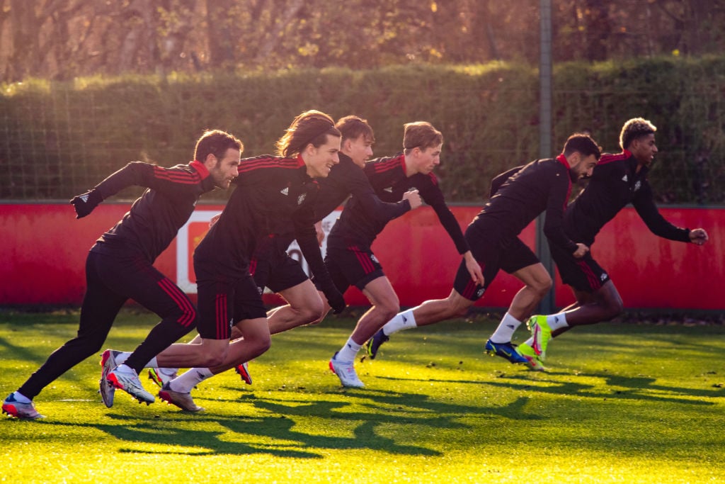 Manchester United Training Session
