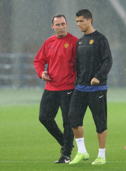Manchester United World Club Cup Training Session