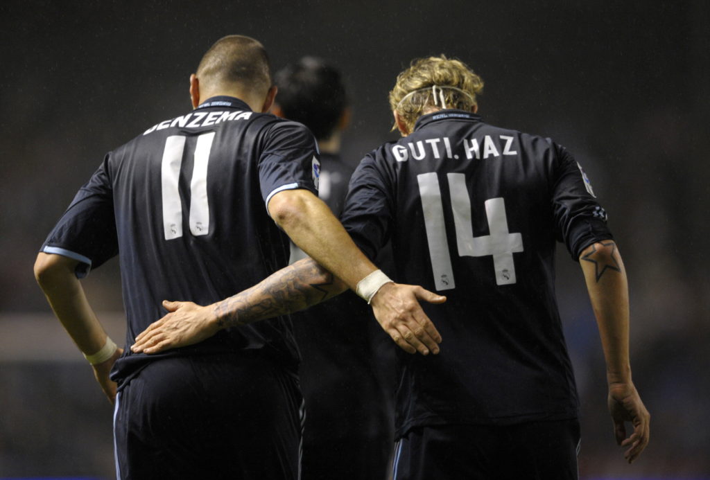 Real Madrid's French forward Karim Benze