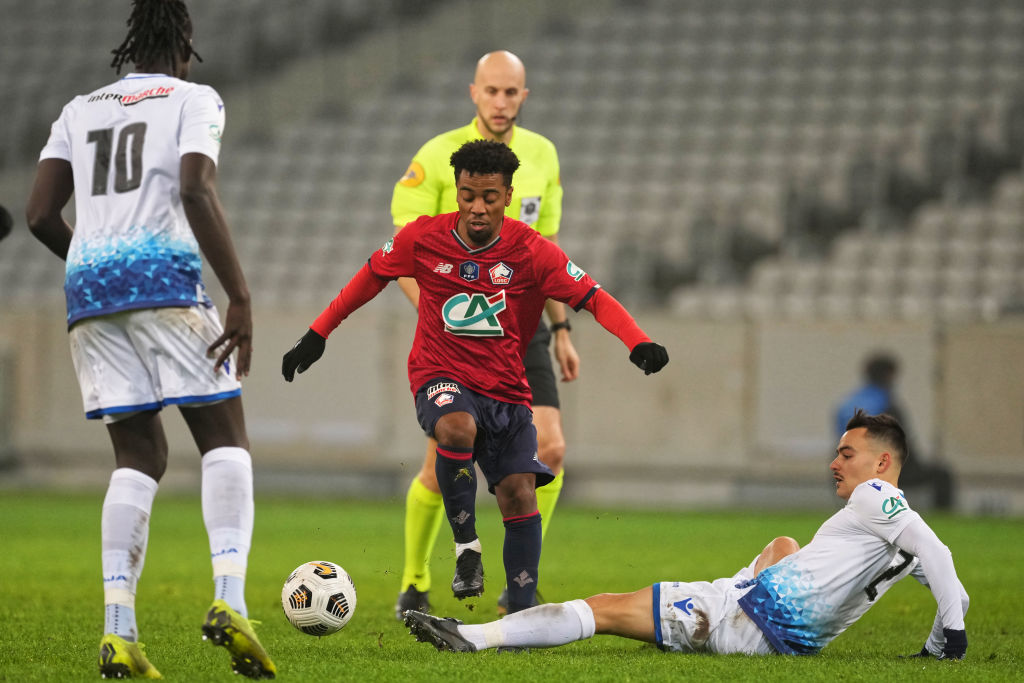 Bruno and Lingard react to Angel Gomes scoring first domestic Lille goal
