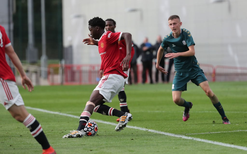 Manchester United's three best under-18 players in 2021/22 so far