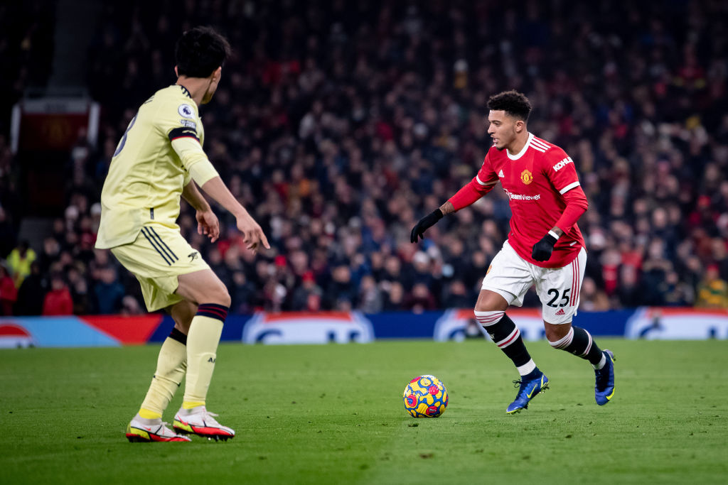Jadon Sancho develops partnership with United player nobody expected
