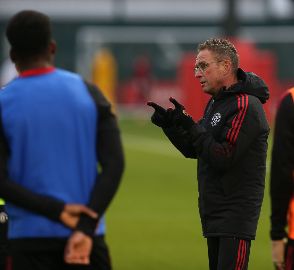Manchester United Training and Press Conference