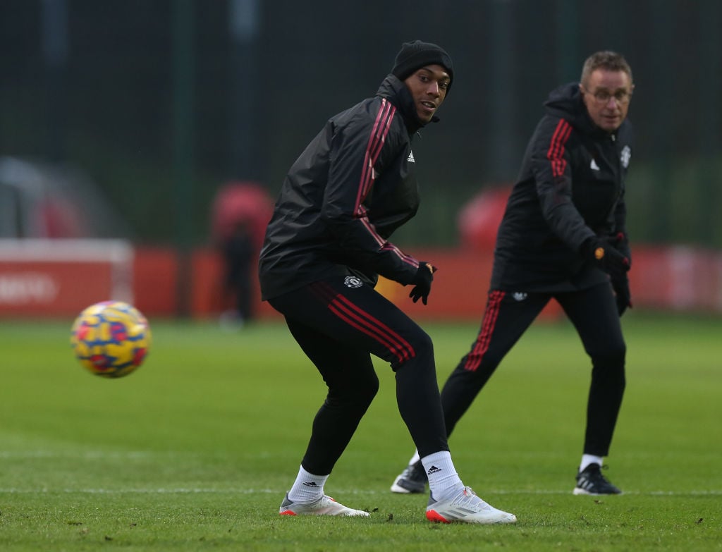 Manchester United Training and Press Conference