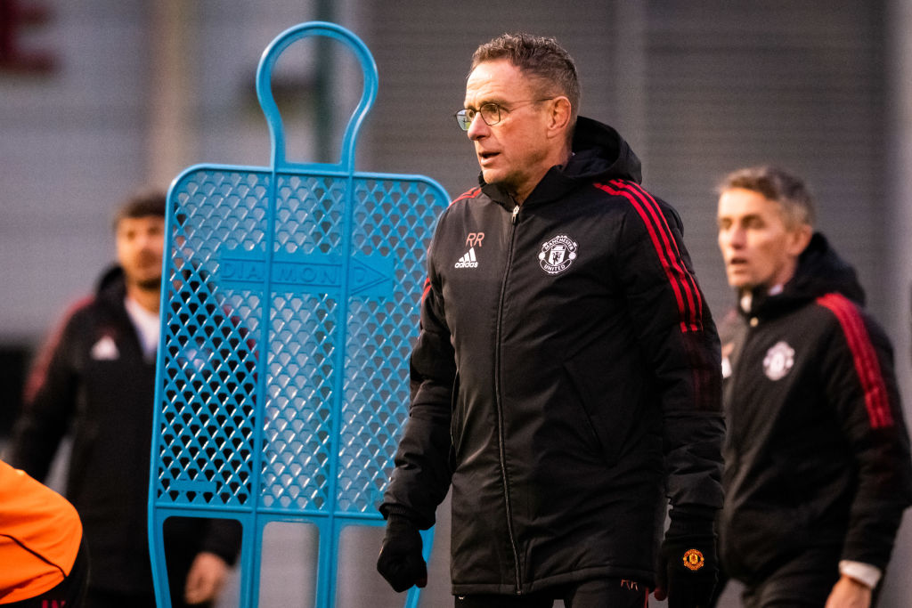 Manchester United Training and Press Conference