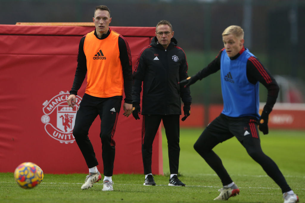 Manchester United Training and Press Conference