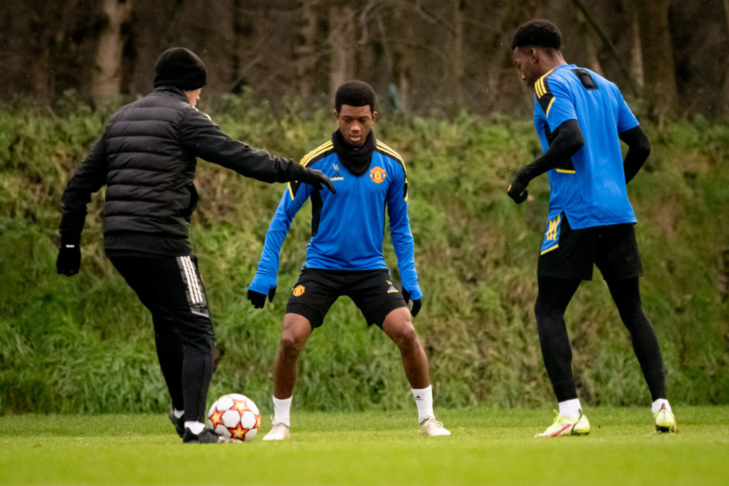 Amad enjoys more training success and is omitted from Ivory Coast's AFCON squad