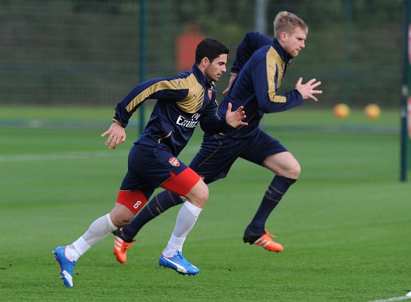 Arsenal Training Session