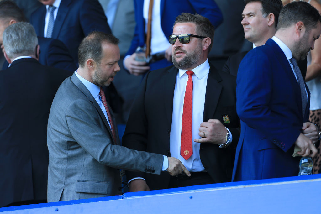 Richard Arnold holds talks with Gary Neville as he prepares to begin as CEO