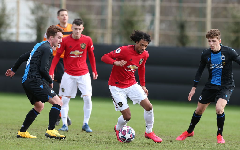 Manchester United recall D'Mani Mellor from Salford City season-long loan