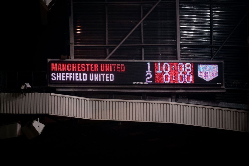 Manchester United v Sheffield United - Premier League