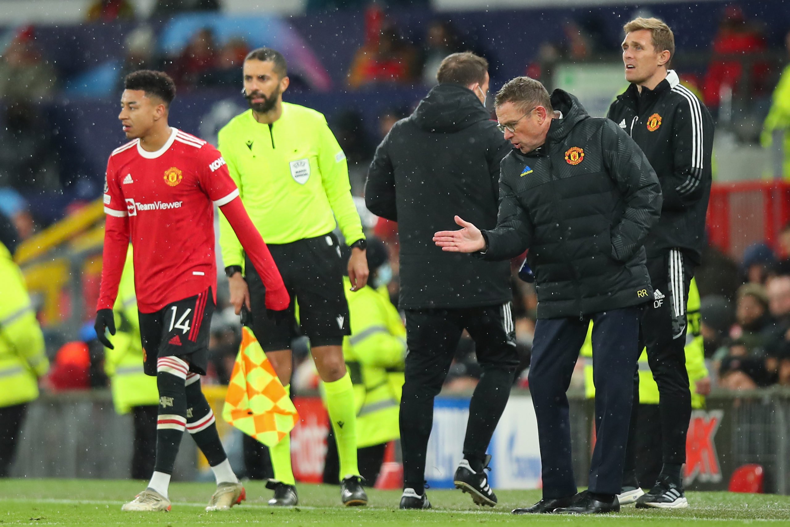 Ralf Rangnick has told Jesse Lingard he can leave