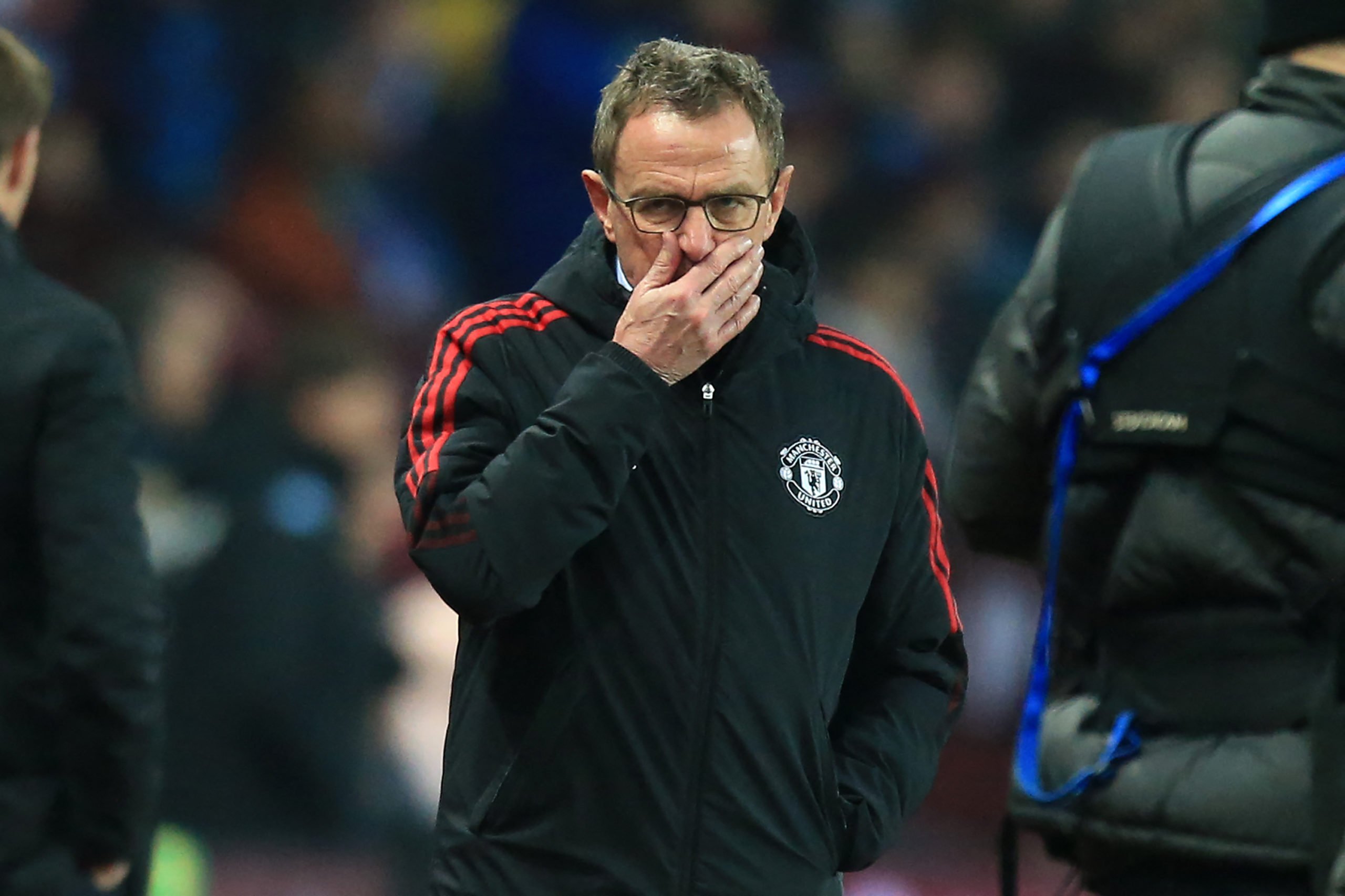Manchester United fans unhappy with Ralf Rangnick's late substitutions