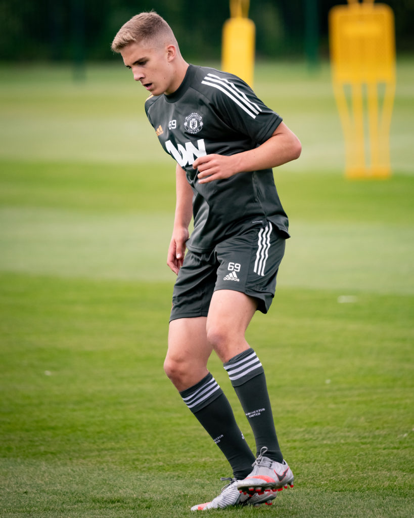 Manchester United U18 Training Session