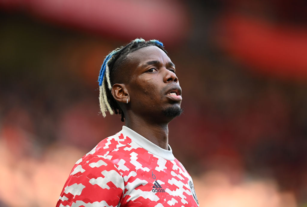 Paul Pogba posts training update during international break as Ronaldo links up with Dalot