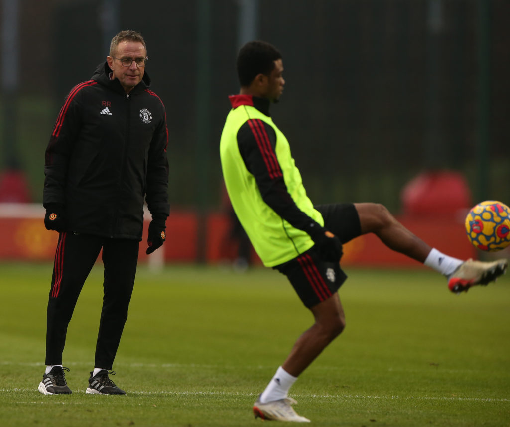 Manchester United Training and Press Conference