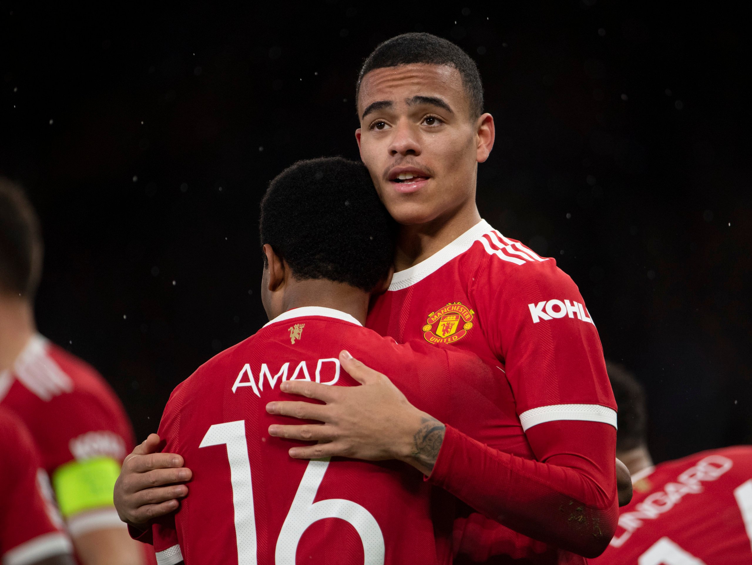 Mason Greenwood reacts as Amad seals loan move to Rangers